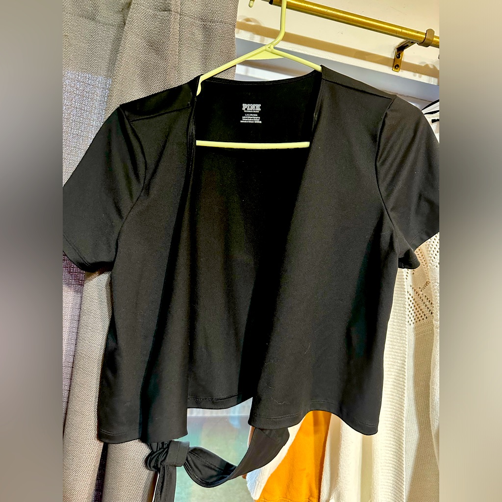 Pink Brand Front Tie Top